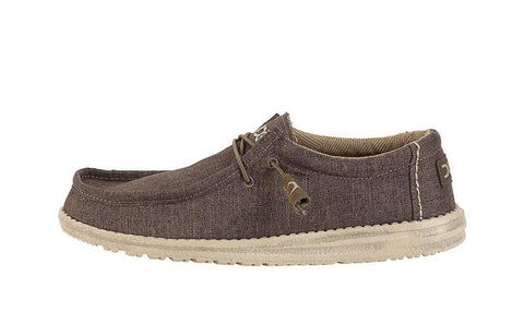 Wally Linen Chocolate - hdbuild